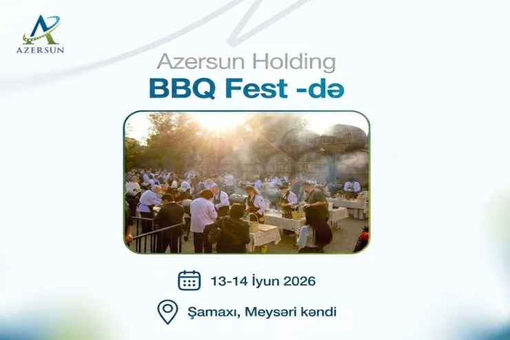 “Azərsun Holdinq” Barbekü festivalının baş sponsorlarındandır