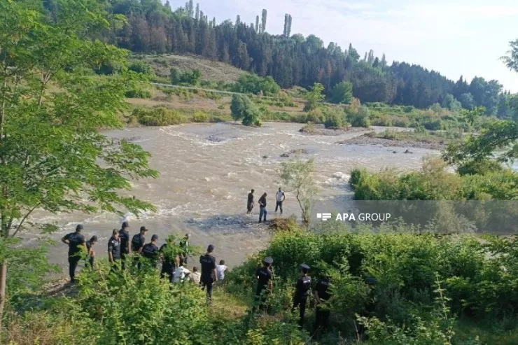Tovuzda çayda batan 22 yaşlı gəncin  meyiti tapıldı