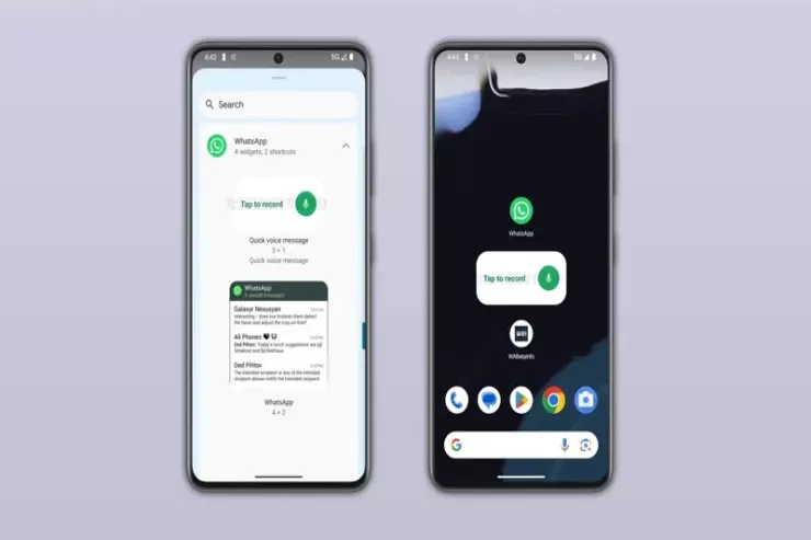 "WhatsApp"dan YENİLİK   - Tətbiqi açmadan səsli mesaj göndəriləcək