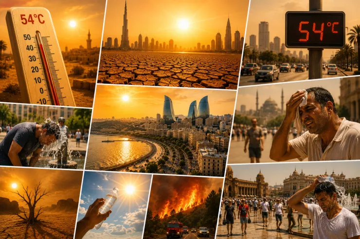 Temperatur 54 dərəcəni  keçəcək – Bu yay “yer-göy  qovrulacaq” 