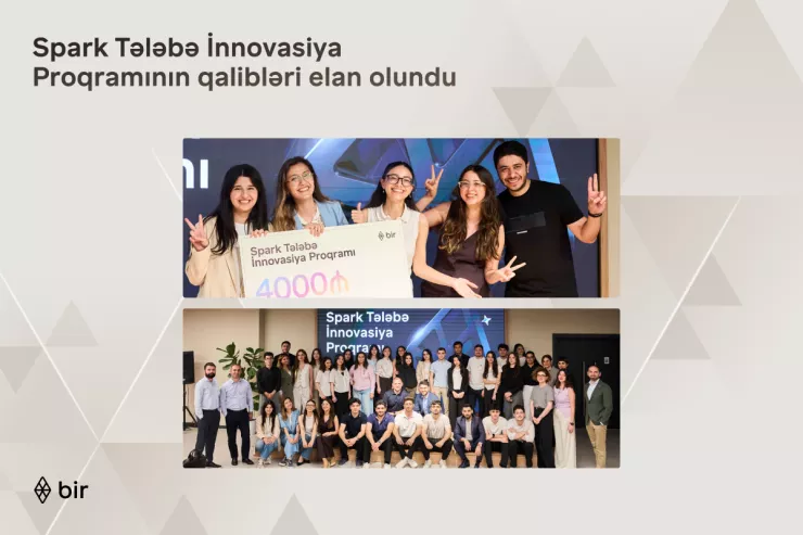 Bir ekosistemi “Spark Tələbə İnnovasiya Proqramı”nın qaliblərini elan etdi
