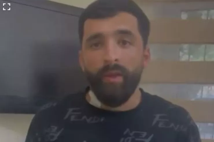 Narkotik istifadə edib sənədsiz maşın  sürdü -VİDEO 