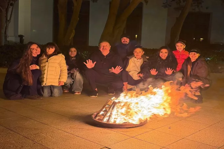 Mehriban Əliyevanın Od çərşənbəsi  paylaşımı