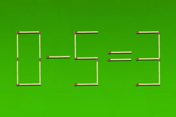 Bərabərliyi düzəltmək üçün hansı 2 kibrit çöpü  sürüklənməlidir - TEST 