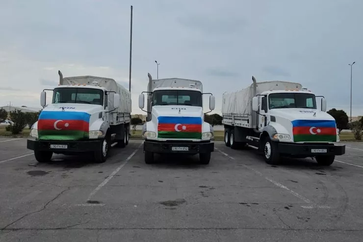 İrana humanitar yardım göndərildi - VİDEO 