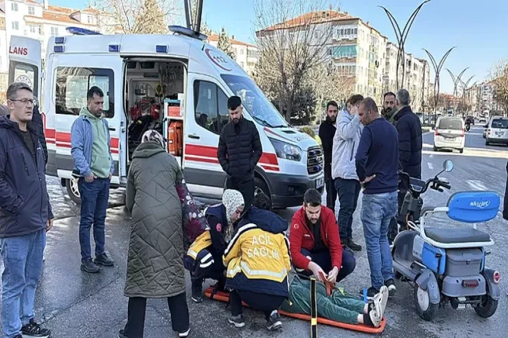 Azərbaycanlı motosikletçi qəza törətdi, 4 yaralı var 