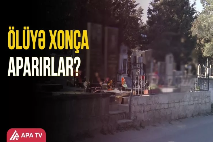 Ölüyə xonça aparırlar? -VİDEO 