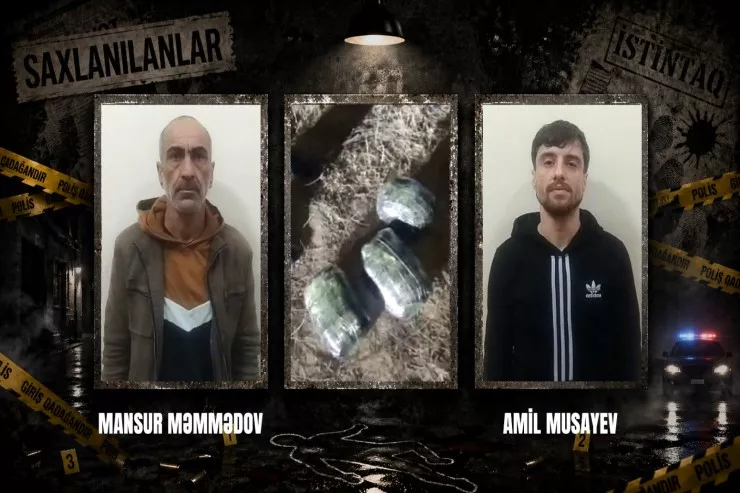 Bərdədə narkotacirlər tutuldu - VİDEO 