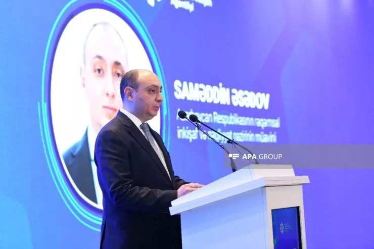 Rəqəmsal inkişaf və nəqliyyat nazirinin müavini Saməddin Əsədov