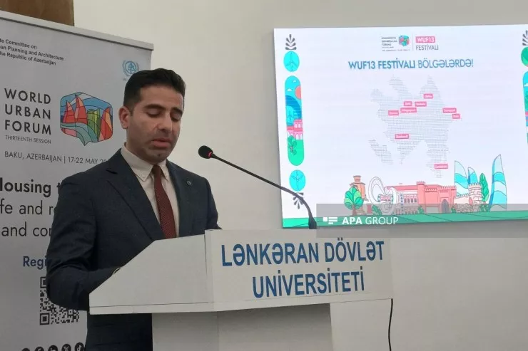 WUF13 çərçivəsində Lənkəran şəhərində festival başladı - FOTO 