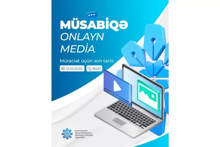 MEDİA onlayn media subyektlərinə dəstək üçün müsabiqə elan etdi
