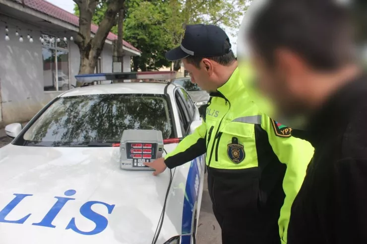 Yol polisi Qaxda reyd keçirdi