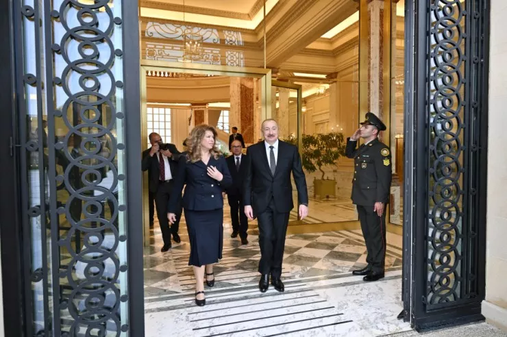 İlham Əliyev Bolqarıstan Prezidenti ilə görüşüb
