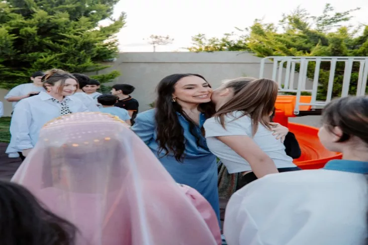 Leyla Əliyeva və Alona Əliyeva Sosial Reabilitasiya Mərkəzini ziyarət ediblər