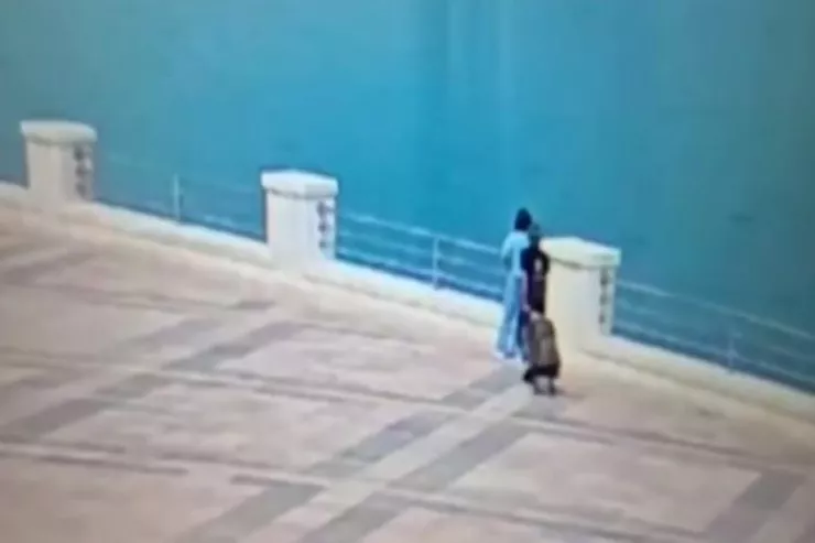 Bulvarda qadına qarşı əxlaqsızlığın GÖRÜNTÜLƏRİ 