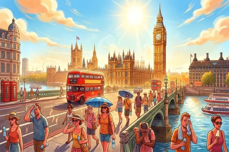 Britaniyada may ayı üzrə temperatur rekordu  ikinci gün ardıcıl yeniləndi