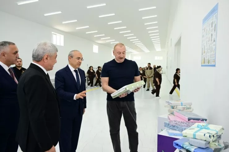 Xocalıda “Qarabağ Tekstil Evi”  MMC istifadəyə verildi