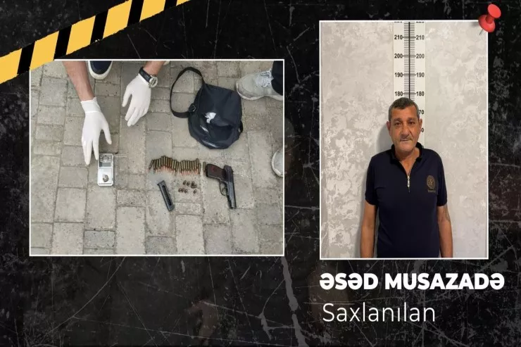 Qobustanda silahlı   narkotacir tutuldu - VİDEO 