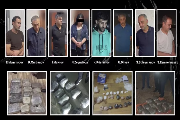 Biri iranlı olmaqla, 8 narkotacir tutuldu - VİDEO 