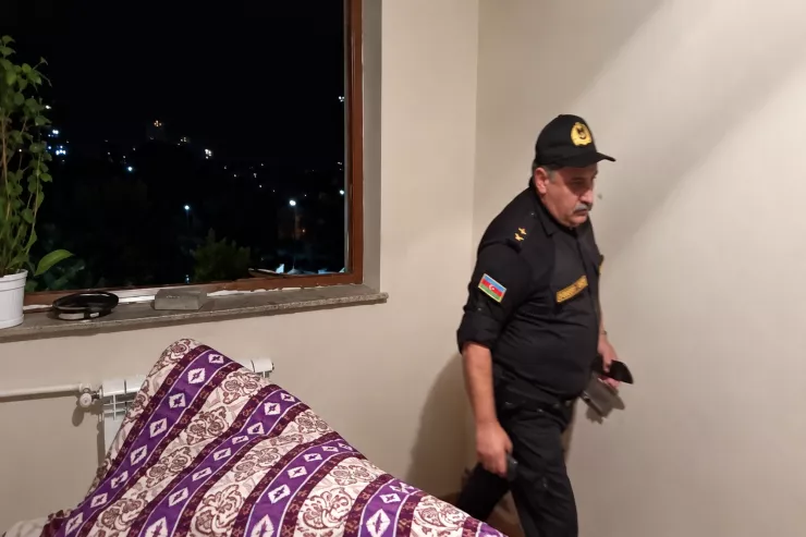 Abşeronda yaşayış binasında PARTLAYIŞ,  yaralı var -VİDEO 