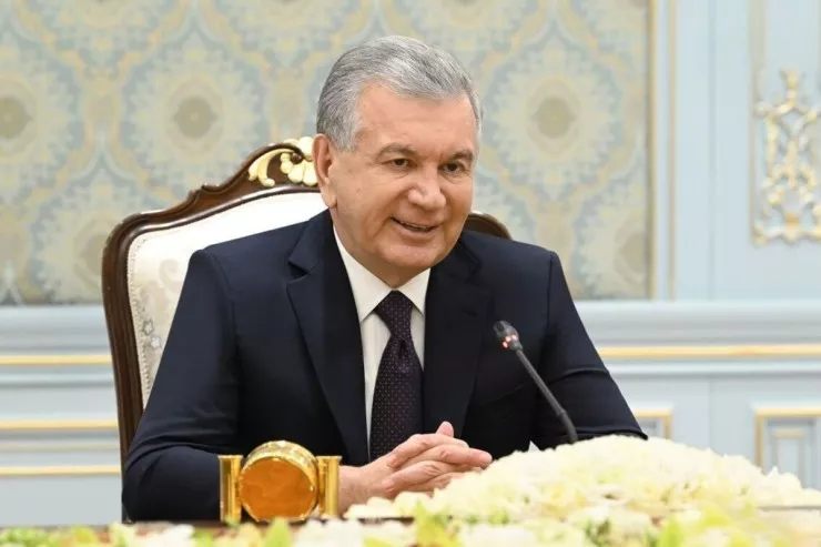 Özbəkistan Prezidenti Şavkat Mirziyoyev