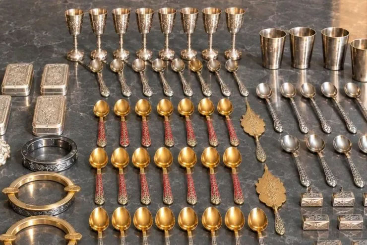 Azərbaycandan aparılan 9 kilo gümüş  gömrükdə saxlanıldı