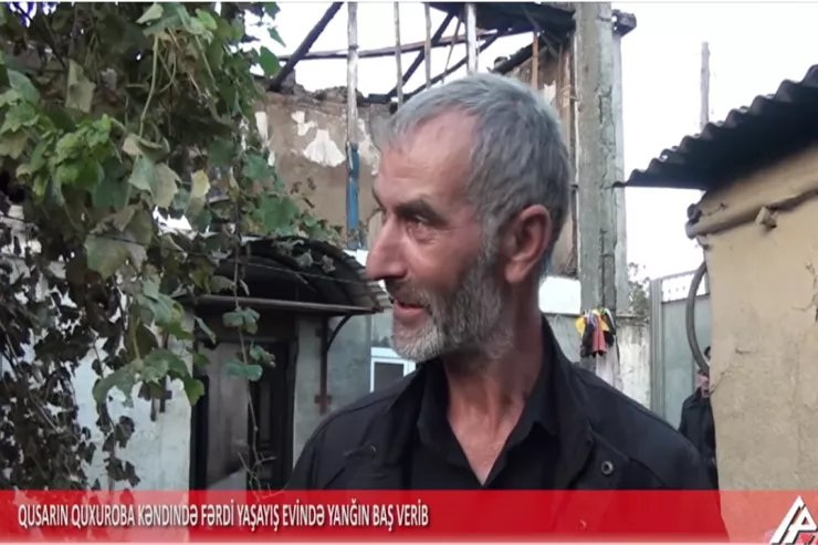 Özümü oda atdım, anamı xilas edə bilmədim – Qusardan GÖRÜNTÜLƏR  -YENİLƏNİB 