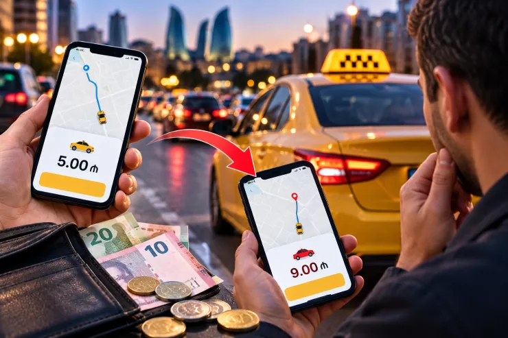 Taksi 5 manat  göstərir, sonda 9 manat çıxır  – Cibimizdən pul necə gedir?