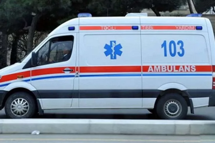 Bakıda ambulans  75 yaşlı kişini vurub öldürdü 