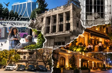“Bomjlar”ın məskəni, restoran,...