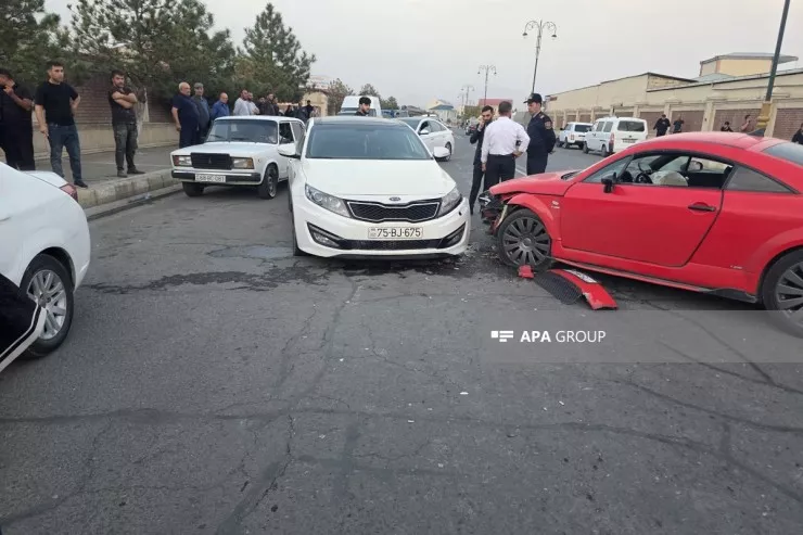 Naxçıvanda zəncirvari qəza, xəsarət alanlar var 