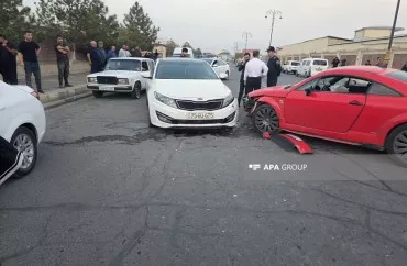 Naxçıvanda zəncirvari qəza, xəsarət alanlar var