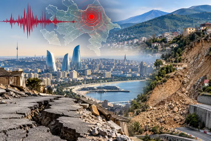 Azərbaycanda zəlzələ və sürüşmə  - Ən təhlükəli ərazilər