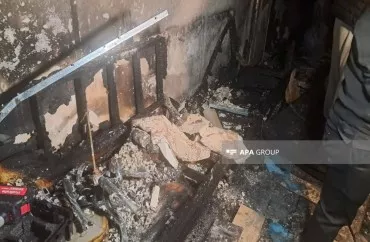 Bakıda  yanğın:  sakinlər təxliyə edildi
