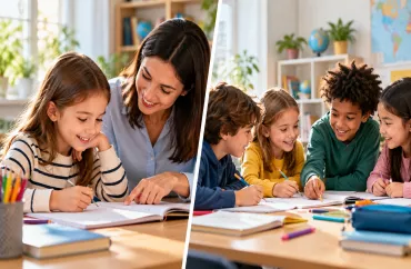 Uşaqlar üçün fərdi, yoxsa  qrup dərsləri  daha faydalıdır?