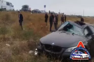 Yevlaxda nasaz maşın aşdı, ölənlər var - YENİLƏNİB - VİDEO