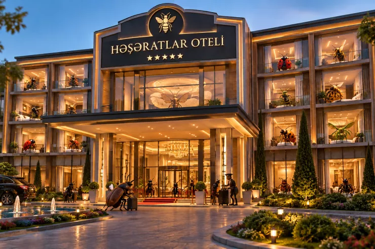 Moskvada həşəratlar   üçün  otel   yaradıldı
