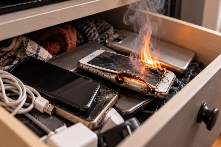 Evdə saxladığınız köhnə telefonlar  yanğına   səbəb ola bilər - XƏBƏRDARLIQ 