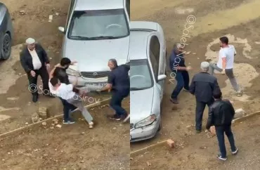 Bakıda sürücülər yer üstündə dalaşdı, saxlanılanlar var - HADİSƏ ANI