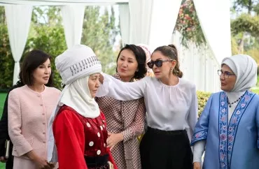 Birinci xanımların Bişkekdən...