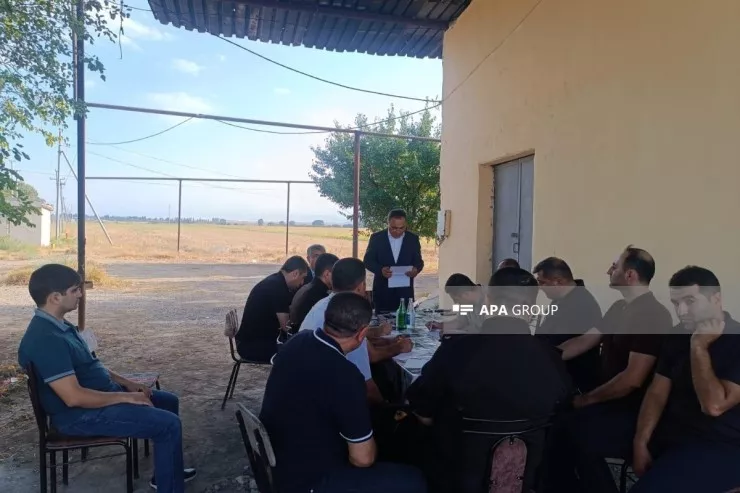 Goranboydakı partlayışla   bağlı fövqəladə TOPLANTI 