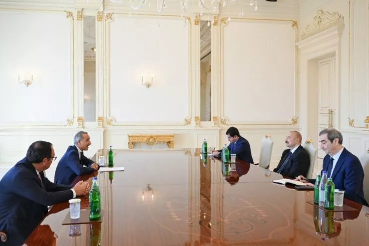 Prezident ATƏT  Parlament Assambleyasının prezidentini qəbul edib -FOTOLENT 