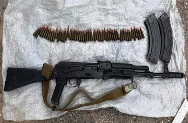 Bakıda məhkumun gizlətdiyi avtomat tapıldı