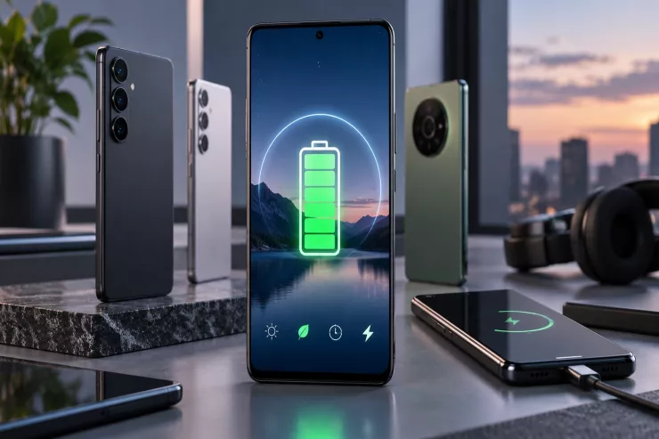 2026-cı ilin ən güclü batareyaya  malik smartfonları