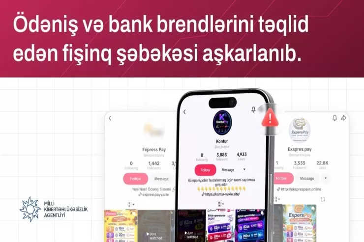 Ödəniş sistemlərini təqlid edən 6 saxta sayt  aşkarlandı - RƏSMİ 