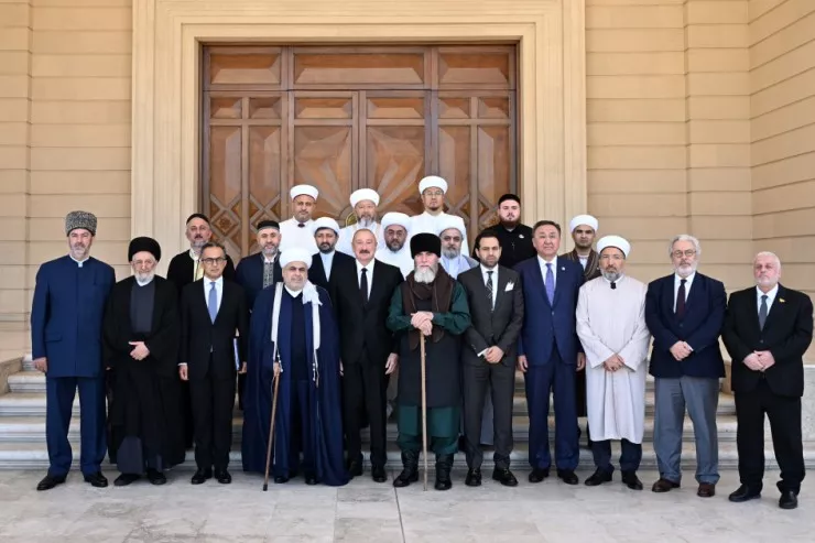 Prezident onları qəbul etdi - FOTOLENT  - YENİLƏNİB 