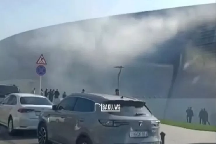 FHN Bakı Konqres Mərkəzindəki  tüstülənmə ilə bağlı məlumat yaydı