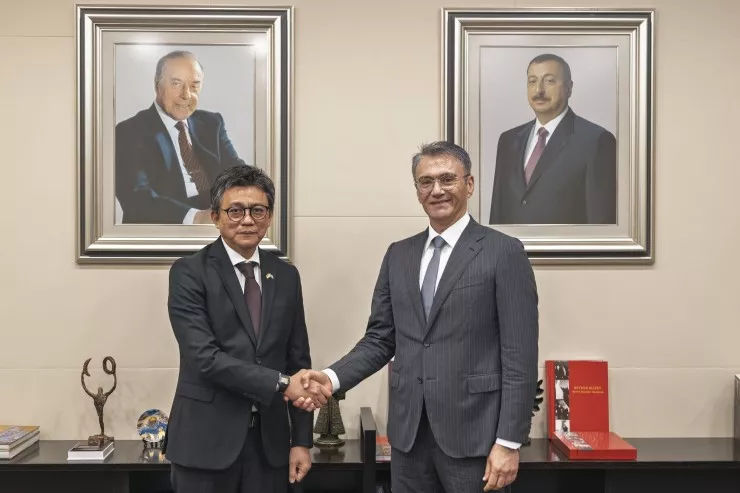 “AzerGold” QSC-də İndoneziyanın ölkəmizdəki səfiri ilə görüş keçirilib