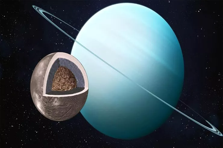 Uranın peykinin altında 160 kilometr dərinliyində  okean olmuş ola bilər