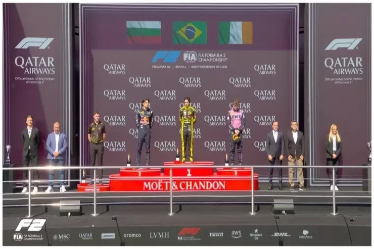 “Formula 2”nin qalibləri mükafatlandırıldı